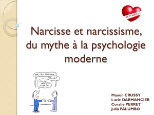 Narcisse et narcissisme, du mythe à la psychologie