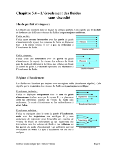 Chapitre 5.4 – L`écoulement des fluides sans viscosité