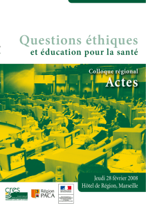 Questions éthiques