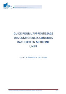 guide pour l`apprentissage des competences cliniques