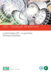 LED – expliquée simplement