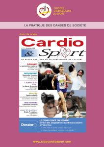 Lire l`article  - Club des Cardiologues du Sport