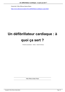 Un défibrillateur cardiaque : à quoi ça sert - Oloron Sainte
