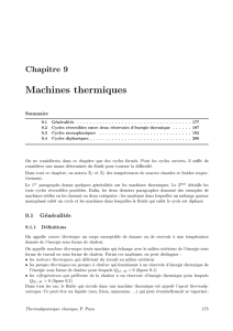 Machines thermiques - Les Pages Personnelles au LAL