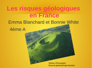 Les risques géologiques en France - As