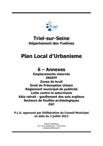 Annexes - ville de Triel-sur
