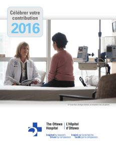 Célébrer votre contribution - La Fondation de l`Hôpital d`Ottawa