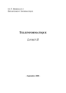 teleinformatique livret ii
