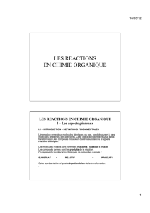 LES REACTIONS