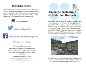 Rejoignez-nous! Un guide géologique de la rivière Manuels
