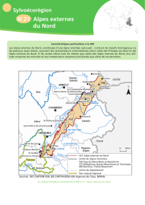 H 21 Alpes externes du Nord - Inventaire Forestier National