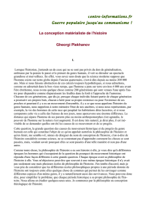 1904 - La conception matérialiste de l`histoire