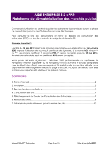AIDE ENTREPRISE SIS-ePP® Plateforme de