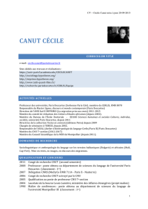 Canut CV 2015