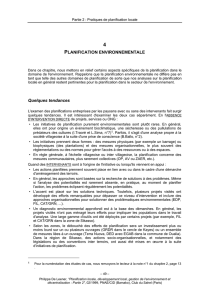 Partie 2 - Etude des pratiques de planification locale - Inter