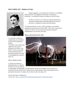 Idel GABOLAEV : Bobine de Tesla