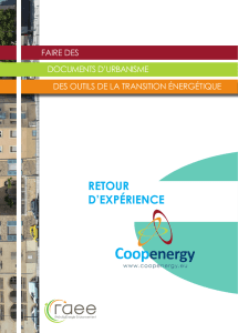 Faire des documents d`urbanisme des outils de la transition