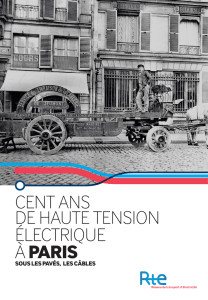 Livre cent ans de réseau haute tension électrique