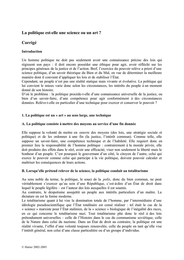 dissertation de science politique pdf