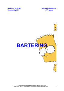 bartering