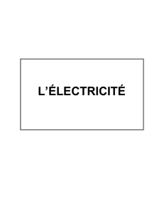 l`électricité - Manitoba Education and Training