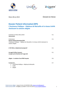 Dossier Patient Informatisé (DPI)
