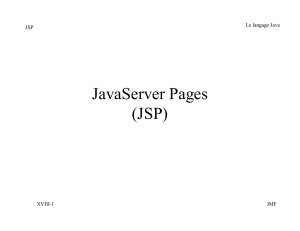 JavaServer Pages (JSP)