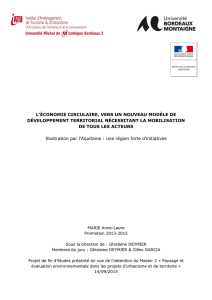 Economie circulaire
