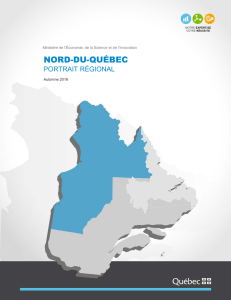 Portrait régional du Nord-du-Québec