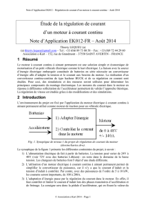 Note d`Application EK012-FR - e-Kart