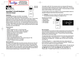 SureTest® Circuit Analyzer