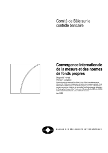 Convergence internationale de la mesure et des normes de fonds