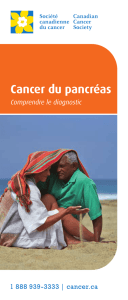 Cancer du pancréas : Comprendre le diagnostic