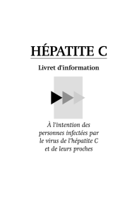 Hépatite C - Société Canadienne de l`Hémophilie