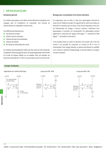 Optocoupleurs