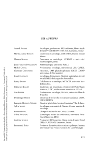 Les auteurs (Fichier pdf, 191 Ko) - Presses Universitaires de Rennes