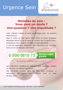 Urgence Sein - Centre hospitalier Métropole Savoie