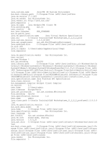SE Runtime Environment sun.boot.library.path C:\Program Files (x86)