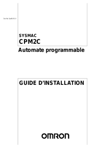 CPM2C Manuel d`utilisation