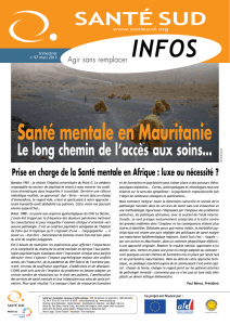 Santé mentale en Mauritanie