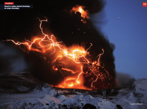 Décryptage : Un orage volcanique