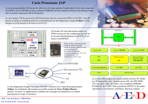 Carte Processeur JAP