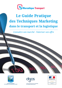 Guide Pratique des Techniques Marketing dans le transport et la