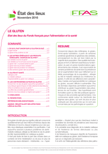 Dossier - Fonds Français pour l`Alimentation et la Santé