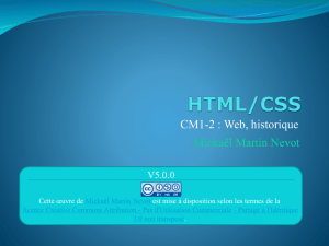CM1-2 : Web, historique - Mickaël Martin