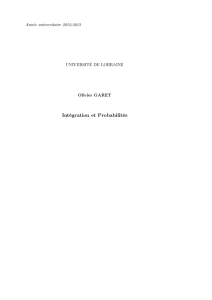 Cours d`Intégration et Probabilités 2011-2012 au format pdf