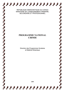 programme national chimie