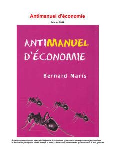 Anti-manuel d`économie