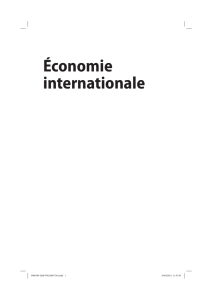 Economie internationale