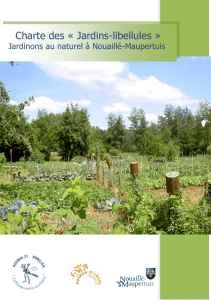 Charte des « Jardins-libellules - Nouaillé